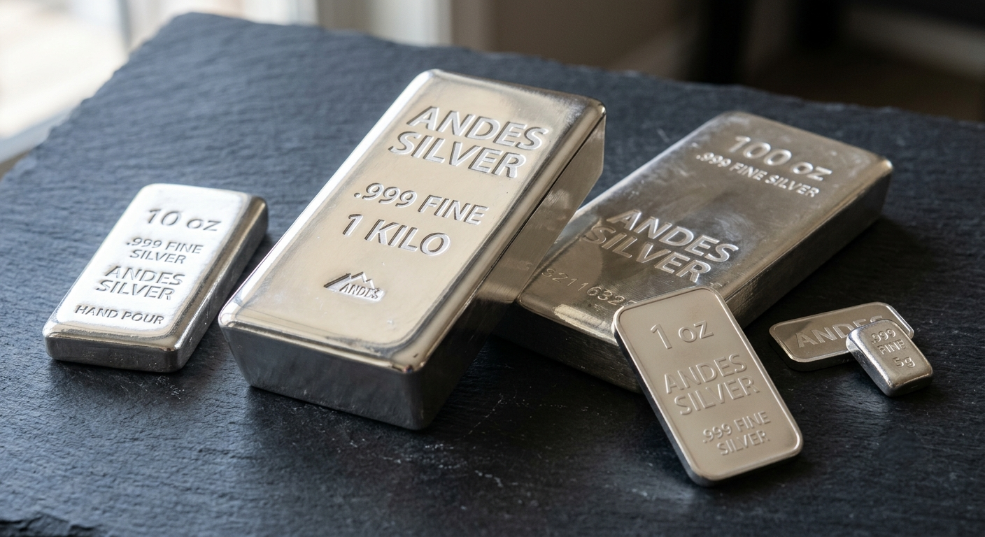 Investment silver bars